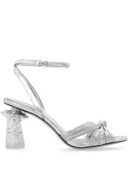 Сандалии из кожи Kate Spade 90 мм, серый