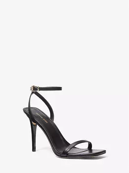 Сандалии из кожи Liana Michael Kors, черный