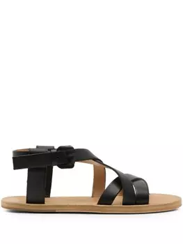 Сандалии из кожи Marsll, черный