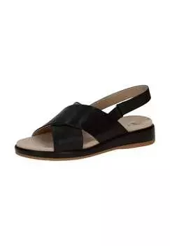 Сандалии из кожи наппа Caprice, черный