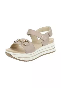 Сандалии из кожи наппа igi&co, бежевый