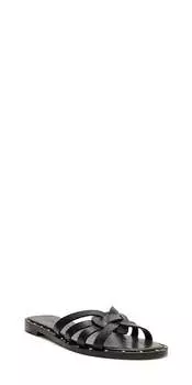 Сандалии из кожи Phoenix черного цвета SCHUTZ