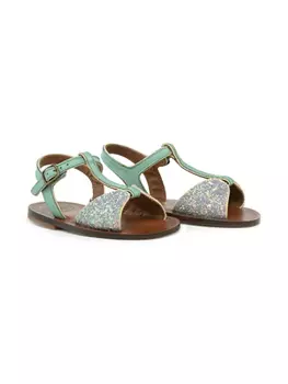 Сандалии из кожи Pp, синий