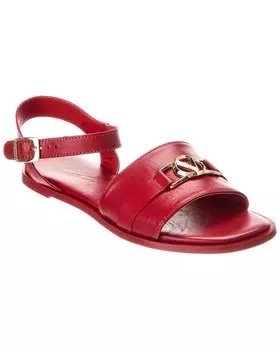 Сандалии из кожи Valentino от Mario Valentino Cecilia Valentino by Mario Valentino, красный