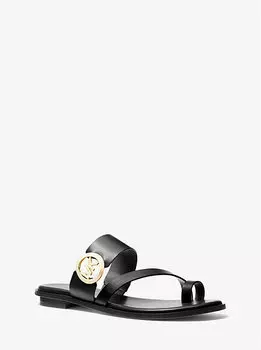 Сандалии из кожи Вера Michael Kors, черный