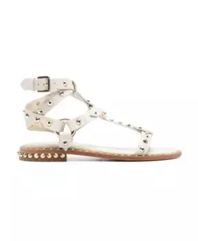 Сандалии из кремовой кожи Ash, бежевый