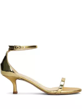 Сандалии из лакированной кожи 55 мм Fabio Rusconi, золотой