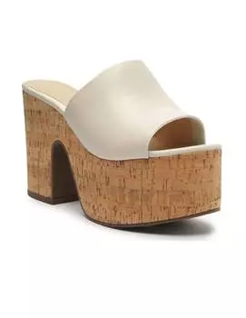 Сандалии из нубука Dalle Cutout Pearl SCHUTZ