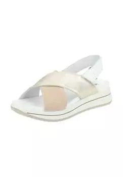 Сандалии из нубуковой кожи Igi&Co, мультиколор