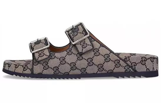 Сандалии из парусины GG Gucci