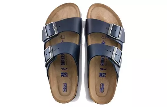 Сандалии из замши Аризона Birkenstock