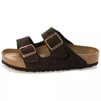 Сандалии из замши Аризона Birkenstock, черный