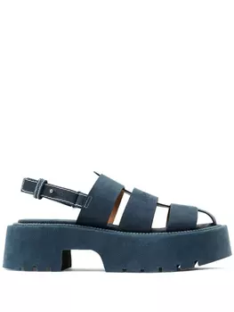 Сандалии из замши JW Anderson, синий