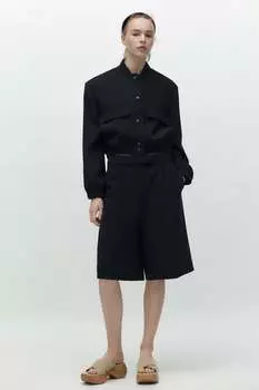 Сандалии из замши с разрезами ZARA, песочно-коричневый