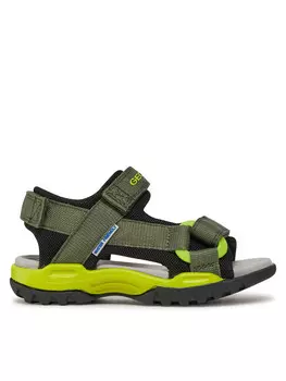 Сандалии J Borealis Boy J450RE 01411 C0914 Geox, хаки
