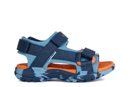 Сандалии J Borealis для мальчика Geox, синий