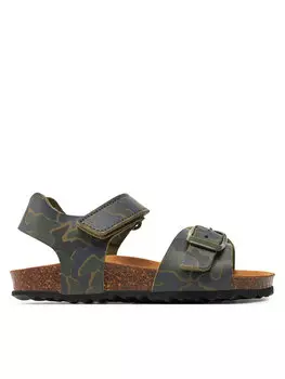 Сандалии J Ghita Boy J028LB 00004 C0837 M Geox, хаки