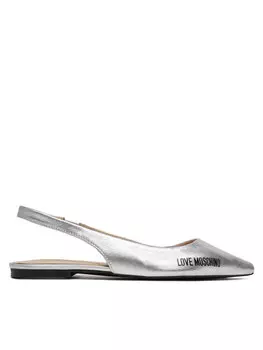 Сандалии JA11021G1MIF0902 Love Moschino, серебряный