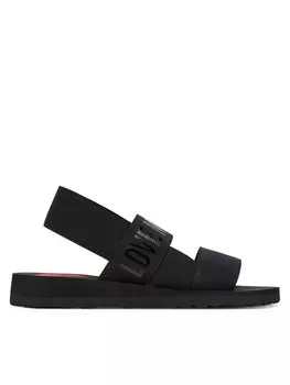 Сандалии JA16033G0MJN7000 Love Moschino, черный