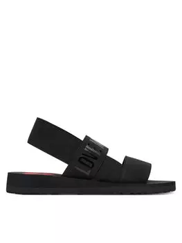 Сандалии JA16033G0MJN7000 Love Moschino, черный