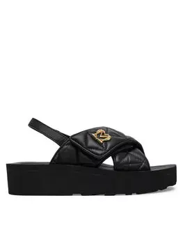 Сандалии JA16044I1MIE0000 Love Moschino, черный