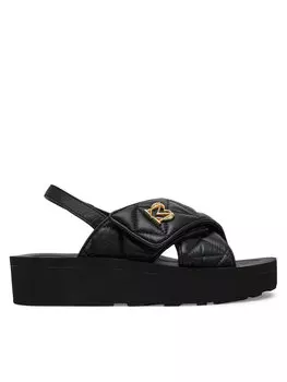 Сандалии JA16044I1MIE0000 Love Moschino, черный