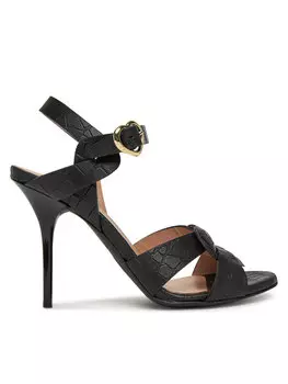 Сандалии JA16069G1MIB0000 Love Moschino, черный