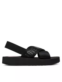Сандалии JA16214G0MIX4000 Love Moschino, черный