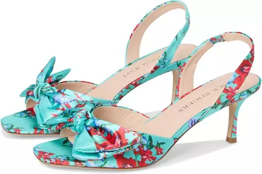 Сандалии Jack Rogers Eloise Bow Slingback, цвет Aquamarine Multi