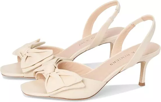 Сандалии Jack Rogers Eloise Bow Slingback, цвет Ivory