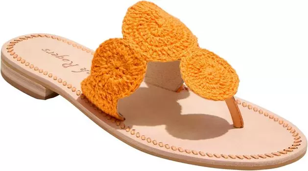 Сандалии Jack Rogers Jacks Crochet Sandals, цвет Apricot