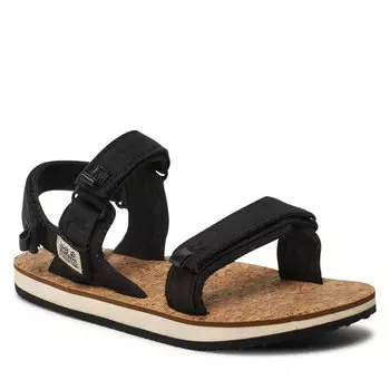 Сандалии Jack Wolfskin EcostrideSandal, черный