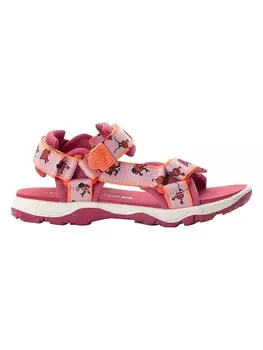 Сандалии Jack Wolfskin Sandalen Smiley World, розовый