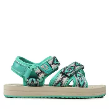 Сандалии Jack Wolfskin Zulu Vc K 4052971 Green / Light Green, зеленый