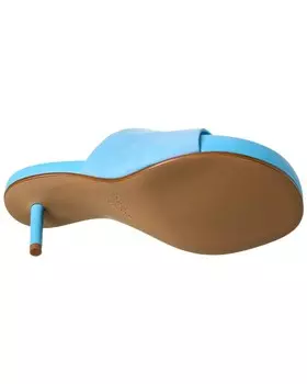 Сандалии Jacquemus Les Mules из кожи Argilla, синий