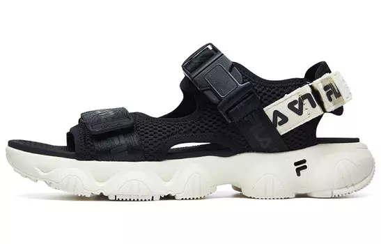 Сандалии JAGGER FUSION Пляжные сандалии женские черные Fila Fusion