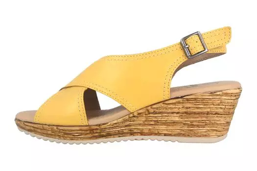 Сандалии Jana Sandaletten, желтый