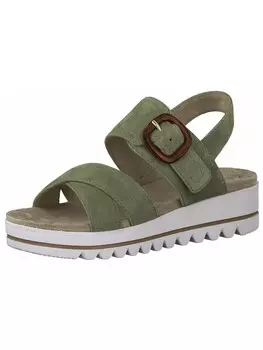 Сандалии JANA Strap Sandals, зеленый