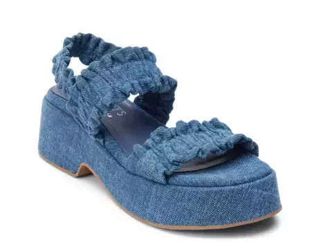 Сандалии Jean Platform Sandal Coconuts, индиго