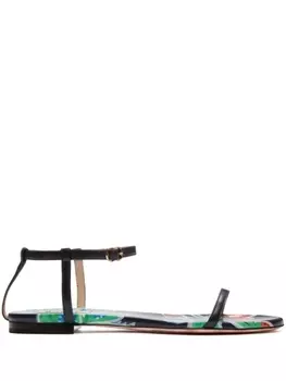 Сандалии Jelly на плоской подошве Bally, черный