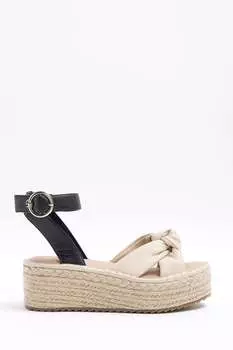 Сандалии-Эспадрилья River Island, розовый