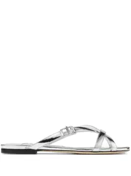 Сандалии Jess JIMMY CHOO, серебяный