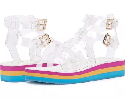Сандалии Jessica Simpson Bimala, цвет Clear/Pink Combo