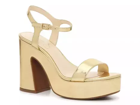 Сандалии Jessica Simpson Xilka, золотистый металлик, синтетический