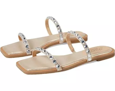 Сандалии Jewel Badgley Mischka Honesty, цвет Rosegold Met Suede