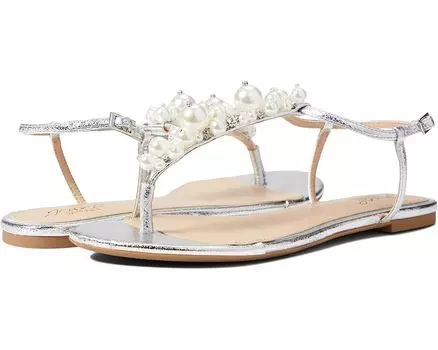 Сандалии Jewel Badgley Mischka Larissa, серебряный