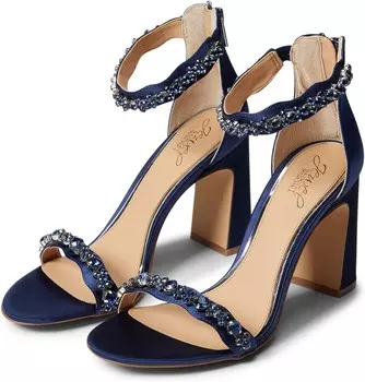 Сандалии Jewel Badgley Mischka Odessa, темно-синий