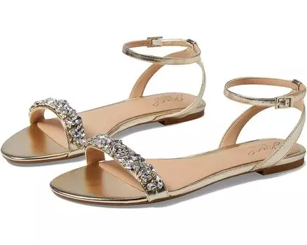 Сандалии Jewel Badgley Mischka Ohara, цвет Gold Metallic