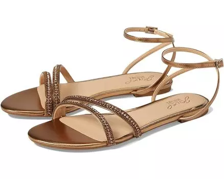 Сандалии Jewel Badgley Mischka Roslyn, бронзовый