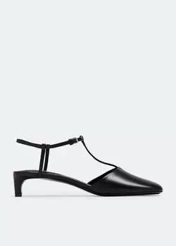 Сандалии Jil Sander High, черный